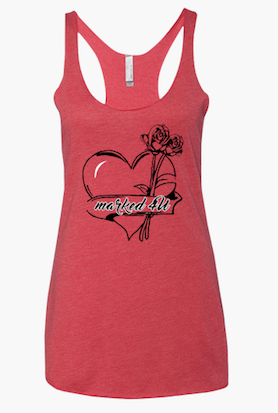 Red Racerback Tank