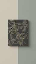 Linen-Bound Tenant Handbook with Gold Embossing